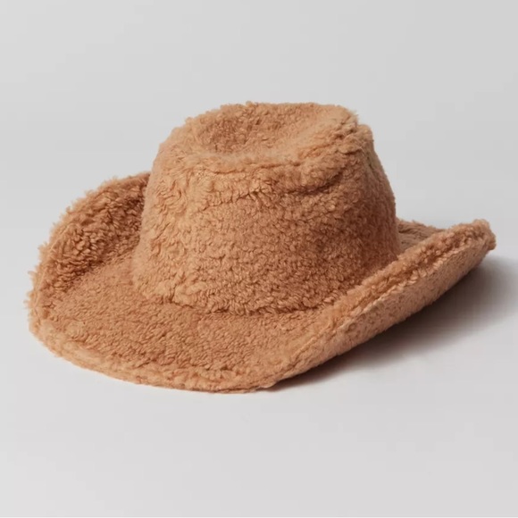 - SOLD - NEW UO Sherpa Cowboy Hat - Picture 3 of 6